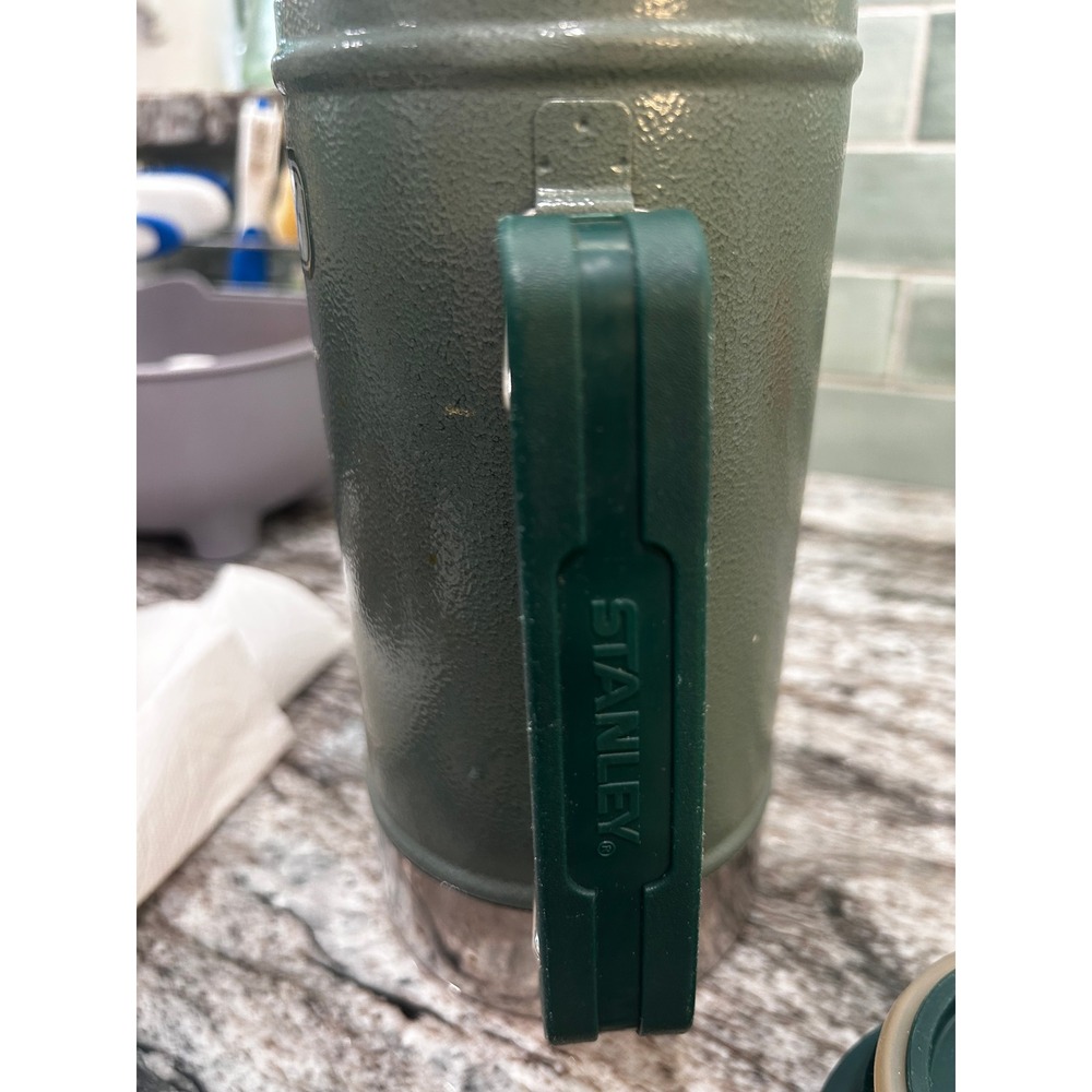 Stanley Classic Vacuum Insulated Food Jar 24oz Hammertone Green 10-01287-033 - Picture 8 of 9